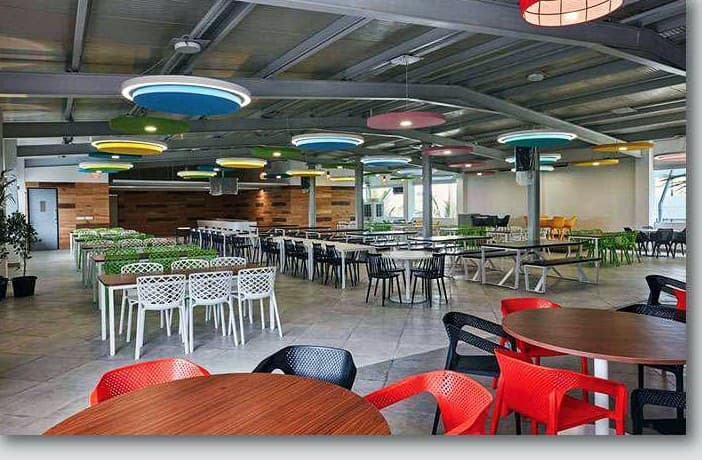 Titan cafeteria and breakout